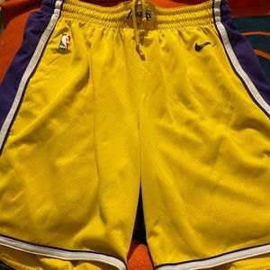 LAKERS SHORTS!!